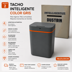 Cesto de basura smart con apertura automatica. Basta de malos olores , mas higiene, mas comodidad.