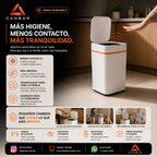 Cesto de basura smart con apertura automatica. Basta de malos olores , mas higiene, mas comodidad.