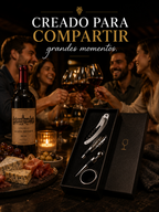 Set de accesorios para vino x 4 piezas