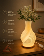Lampara florero led