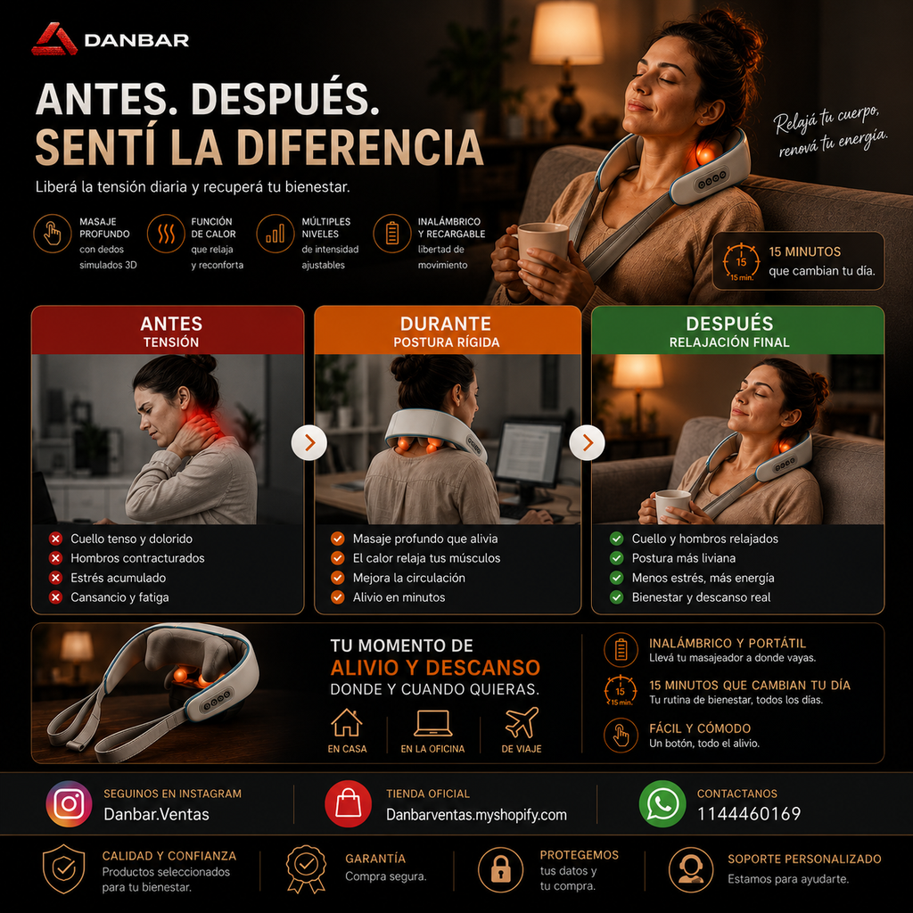 Necesitas un relax despues de un largo dia de trabajo, esto es para vos.