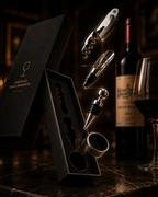 Set de accesorios para vino x 4 piezas