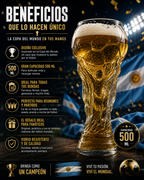 Vaso de la copa del mundo 500ml