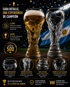 Vaso de la copa del mundo 500ml
