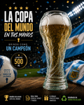 Vaso de la copa del mundo 500ml