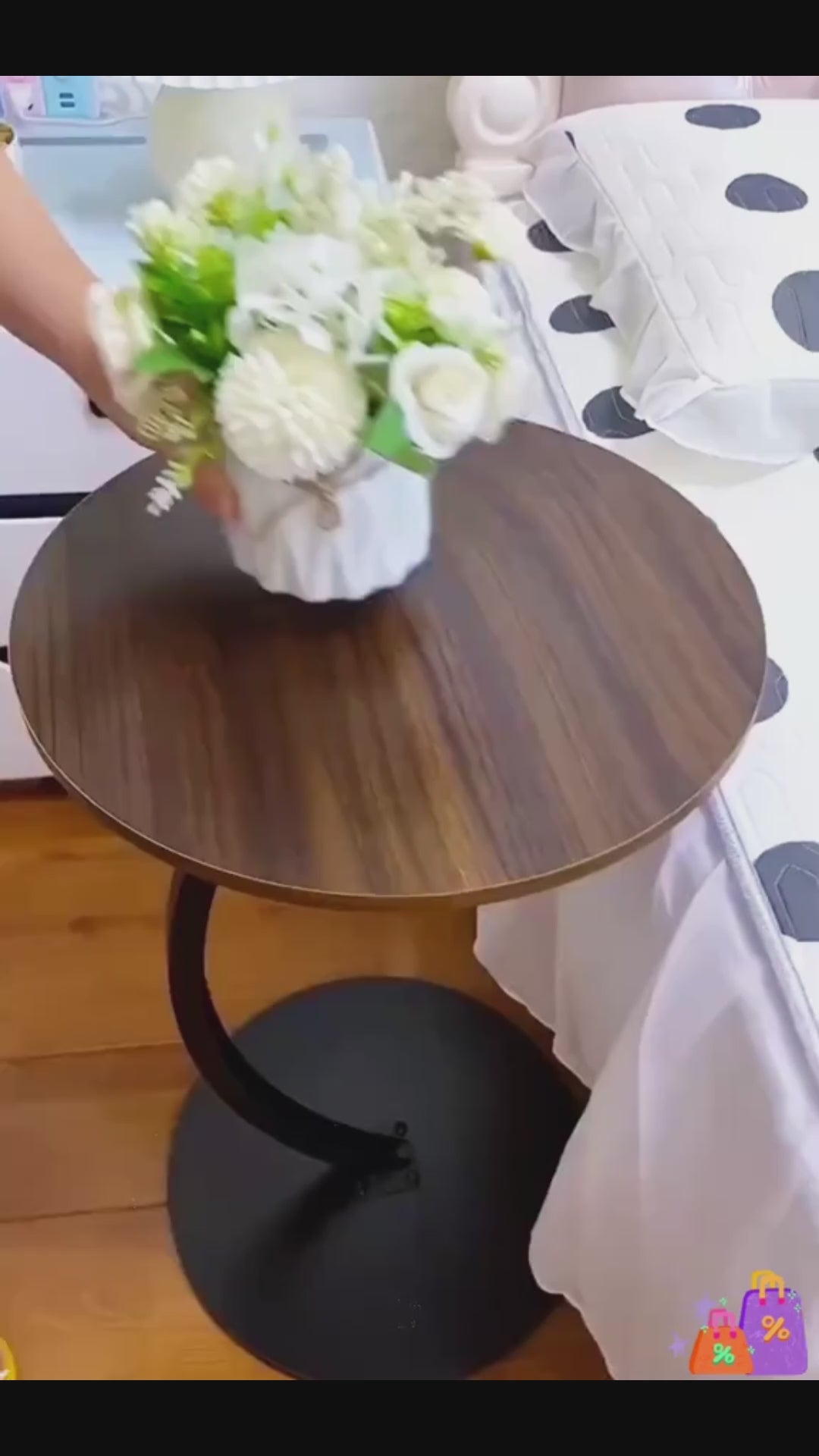 Mesa ratona auxiliar de arrime
