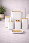 Set de accesorios de baño x 6 piezas
